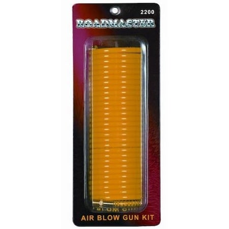 Roadmaster Blow Gun Kit, 25 Ft Air, 2200 2200